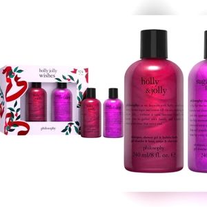 Philosophy Holly Jolly Wishes Christmas Gift Stocking Stuffer Set